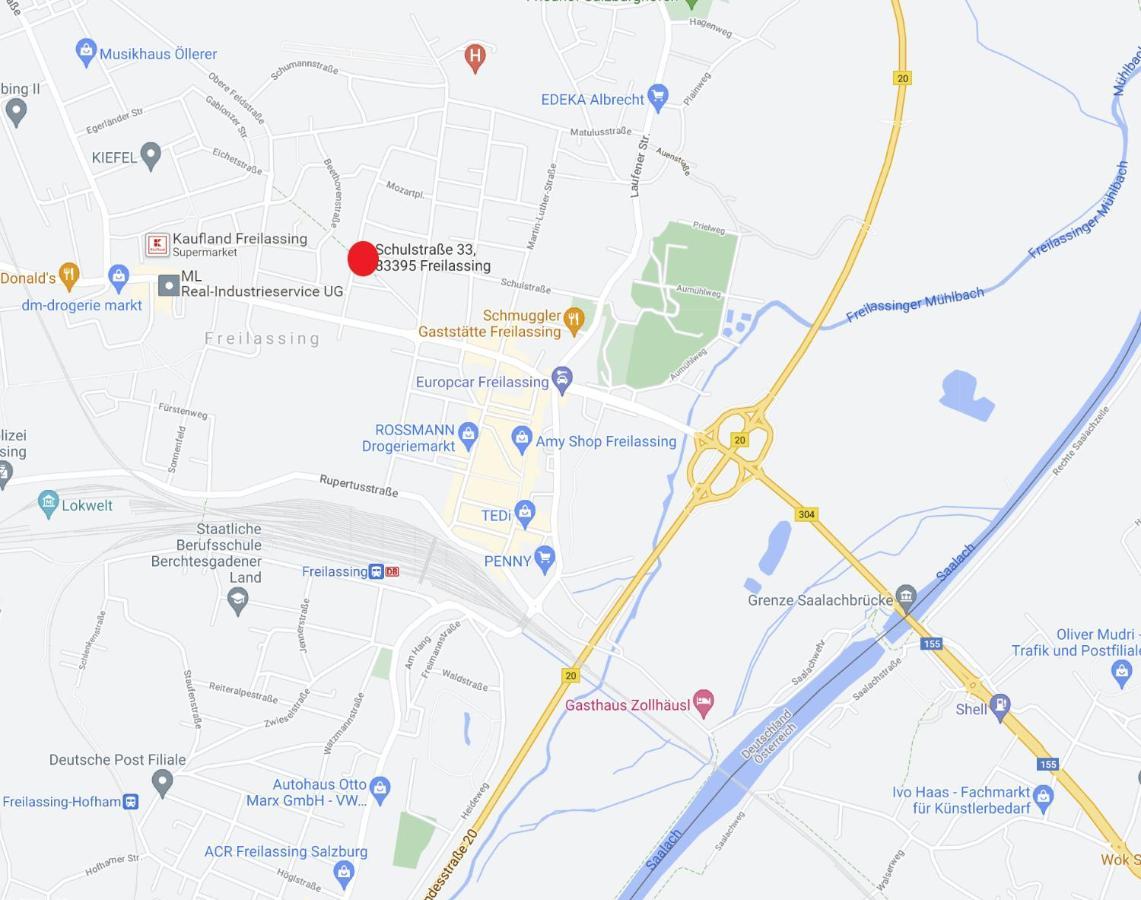 Eg Links-Wunderschoene 70M Grosse 2-Zimmer City Wohnung Naehe Salzburg 弗赖拉辛 外观 照片